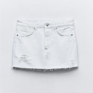 Zara denim skirt